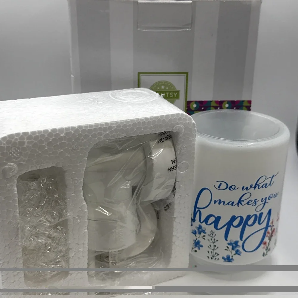 Scentsy You Do You Do What Makes You Happy Mini Wax Warmer Brand New In Box